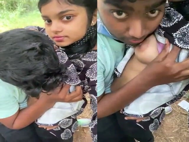 MasalaSeen viral mms school girl small boobs sucking and pussy fingering with bf