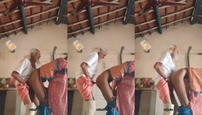 leaked viral mms young maid sex with old man for money