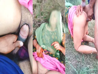 Desi52 Village Randi Bhabhi Blowjob and Outdoor Fucking with Mukhiya for Money