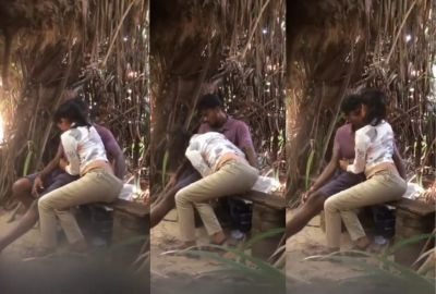 New Fsiblog desi mms Bangla randi blowjob and handjob for money in park secret recording mms