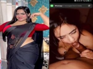 Trending Pakistani Busty TikToker nude muslim girl viral leaked blowjob clips