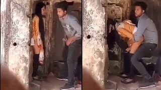 Desi viral leaked hidden cam mms Husband caught cheating wife fucking lover in park