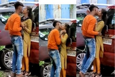masafun Desi viral mms young couple kissing and pressing boobs in public area