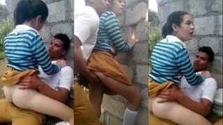 Fsiblog latest mms Nepali school students outdoor group sex video