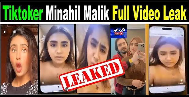 Latest Viral Video Cute Pakistani TikToker Minahil Malik Leaked sex MMS