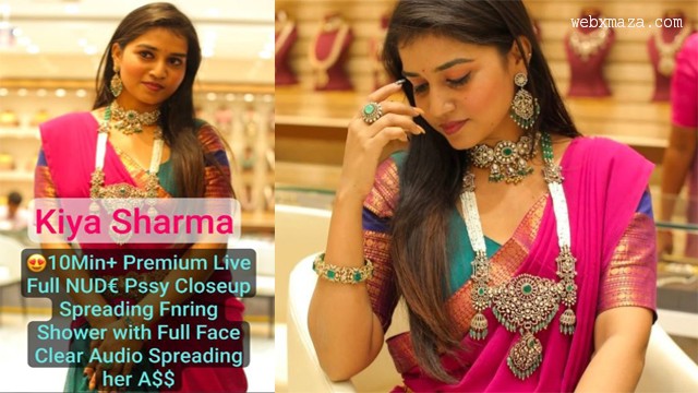 South Actress & Model Kiya Sharma Latest Most Surprising 10Min+ Premium Live in Kamababa Sex Viral Mms