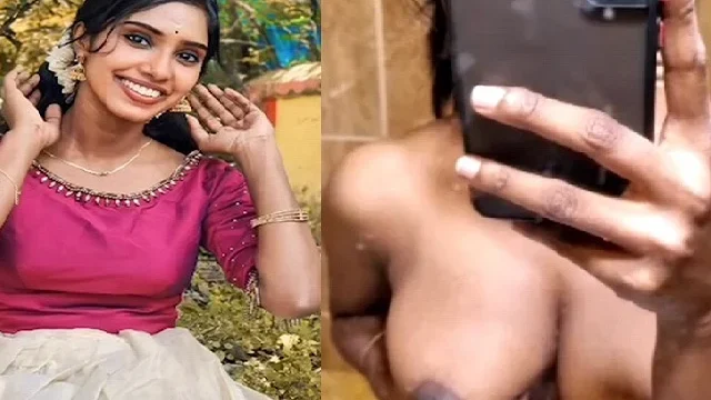 Kamababa Mallu Tamil girl hot nude selfie leaked viral MMS