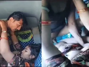 Fsiblog new sexy village bhabhi fucking with driver in car leaked outdoor sex mms