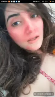 desi52 com Pakistani singer Kkainat Mirza leaked tango live viral mms